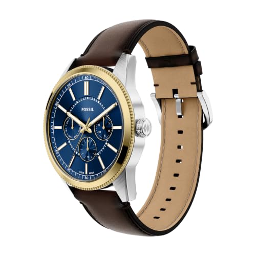 Image of Fossil Men's Watch, Pearson Multifunction Stainless Steel Watch for Men