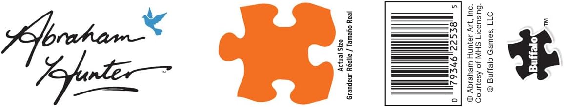 Buffalo Games - Proud Pair - Abraham Hunter - 300 Oversized Piece Fall Jigsaw Puzzle ​- Larger Shapes - Great for Adults, Seniors, Family, Kids - Easy to Grip - Seasonal Autumn Artwork
