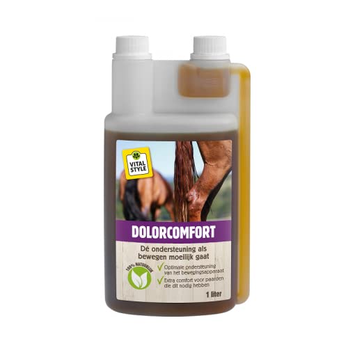 VITALstyle DolorComfort 1 Liter contre les douleurs articulaires du cheval senior
