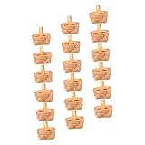 FUNOMOCYA 18pcs Hand Woven Basket Mini Toys Miniture Decoration Candy Mini Willow Basket Wood Chip Basket Mini Rattan Basket Party Favors Holder Small Woven Basket Small Picnic Basket