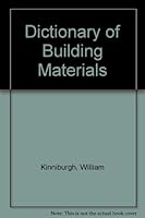 Dictionary of Building Materials B0010I6RI0 Book Cover