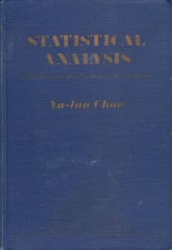 Hardcover Statistical Analysis With Business and Economic Ap Book