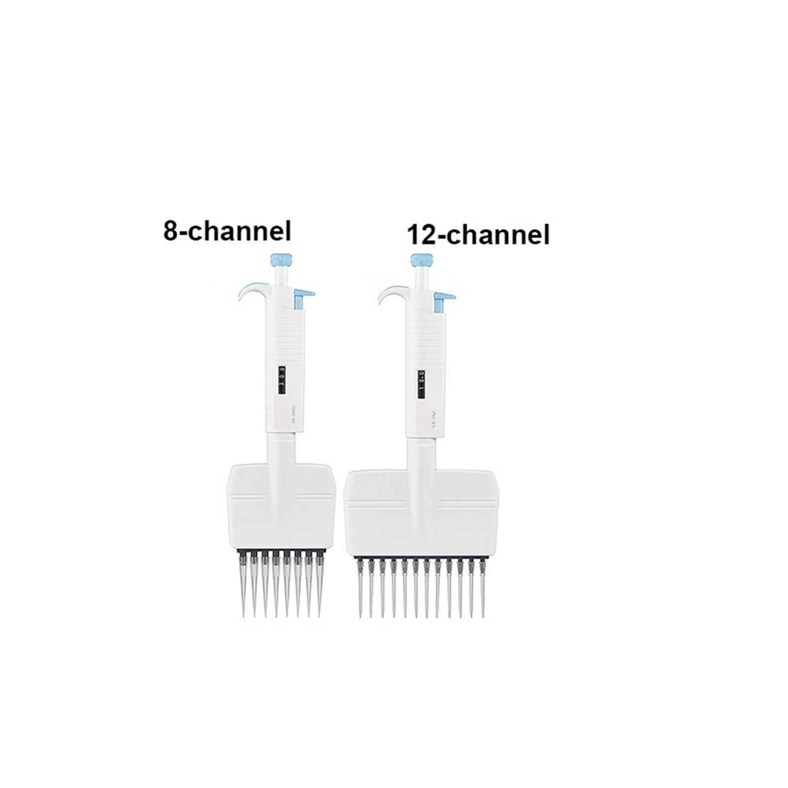 Mikropipeta laboratoryjna 0,1 µl do 10 ml 8/12-kanałowe, regulowane pipety mechaniczne o zmiennej objętości Do badania jakości wody(12 channe 0.5-10ul)