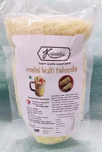 Kapadia Falooda Mix | Instant Falooda Mix | Easy to Make Mix it with Milk | Serve Chilled Falooda, Dessert | Serves 4 | 200g (Malai Kulfi)
