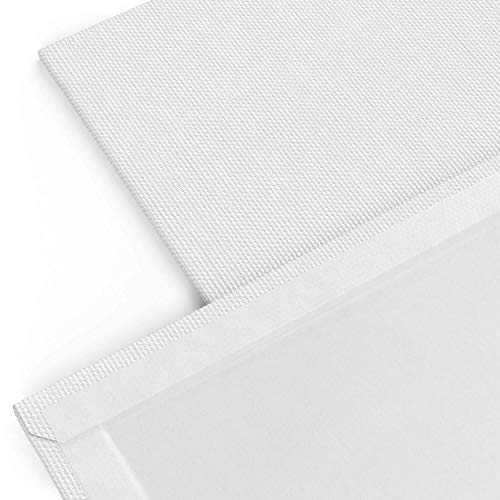 Arteza Canvas Boards For Painting, Multipack Of 28, 5 X 7, 8 X 10, 9 X 12, 11 X 14 Inches, Blank Canvas Panels, 100% Cotton, 12.3 Oz Gesso-Primed, Art Supplies For Acrylic Pouring And Oil Painting #TOP2