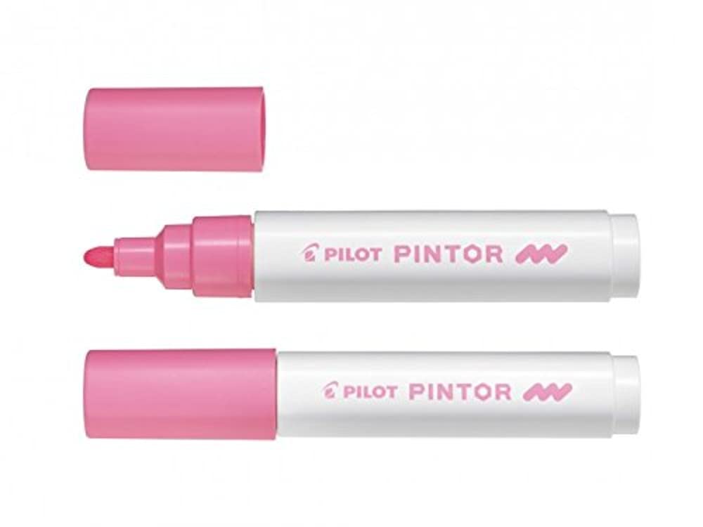 Pilot Pintor Medium Line Bullet Paint Marker 4.5mm Tip- Pink (Pack of 6) โ image 1