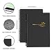 Wellness Planner & Fitness Log - Daily Diet & Health Journal with Weight Loss, Wellness Journal Notebook for Tracking Fitness, Sleep, Nutrition, Meal, Habits, A5(5.8 x 8.6 inch) (Black Golden)
