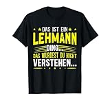 Familienname Lehmann Geschenke Name Nachname