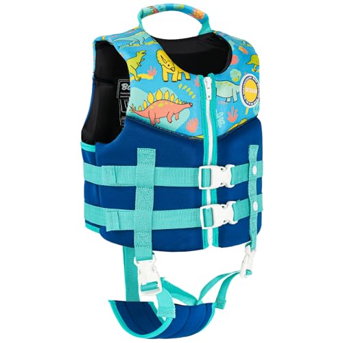 PROTAURI Kinder Schwimmweste – Jungen Mädchen Neopren Schwimmen Jacke Kleinkind Schwimmen Lernen Badeanzug Bademode Schwimmtraining Hilfe for 2-9 Jahre/50N., 25.59 €