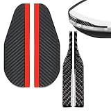 Caratteristiche del prodotto: Strisce antigraffio per specchietti retrovisori. L'esclusivo design con texture 3D in fibra di carbonio non solo conferisce al tuo veicolo un aspetto sportivo ed elegante, ma protegge anche efficacemente la superficie del veicolo da graffi e danni causati da urti.