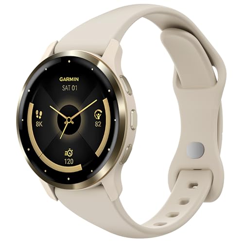Laband correa de silicona 18mm compatible Garmin miniatura 1