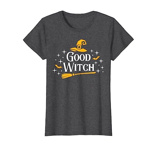 Good Witch TShirt Witchcraft Hat Salem Broom Club Funny Cute T-Shirt