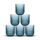 Vidrio resistente para uso cotidiano: Fabricados en vidrio de calidad, estos vasos de cristal están pensados para un uso frecuente, manteniendo su aspecto y funcionalidad con el paso del tiempo. Su estructura sólida los convierte en una opción práctica para el día a día.
