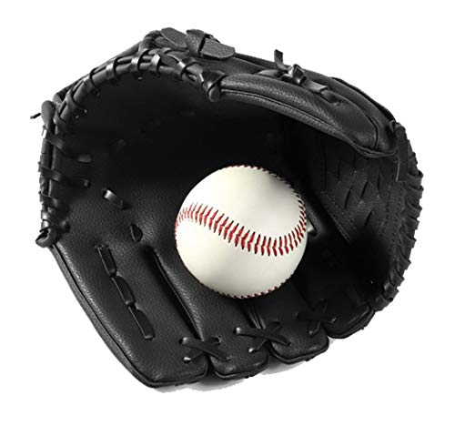 CZ-XING Gants de Baseball Sport pour Adultes/Adolescents - Gants de Softball Multicolore (Marron, L) – vue 4