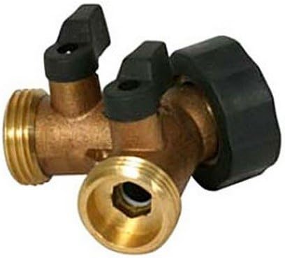 RV Y-Valve Water Connector, Brass