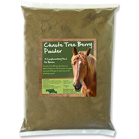 Horse Herbs Chaste Tree Berry Powder - Agnus Castus, Supplement, Equine, Pony (1kg Bag) Cover