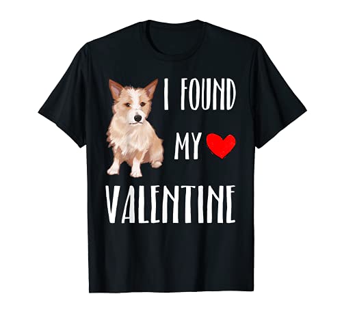 I Found My Valentine Day Portuguese Podengo Pequeno Lover T-Shirt