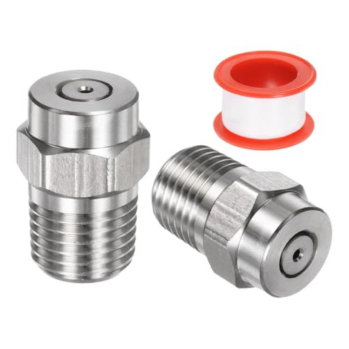 M METERXITY 2pbN̕\ʃN[eBbv - 0x1/4" NPTX͐@mYN[i[mY V[Oe[vtXeX EH[^[K ɓKpi1.382mmItBXj