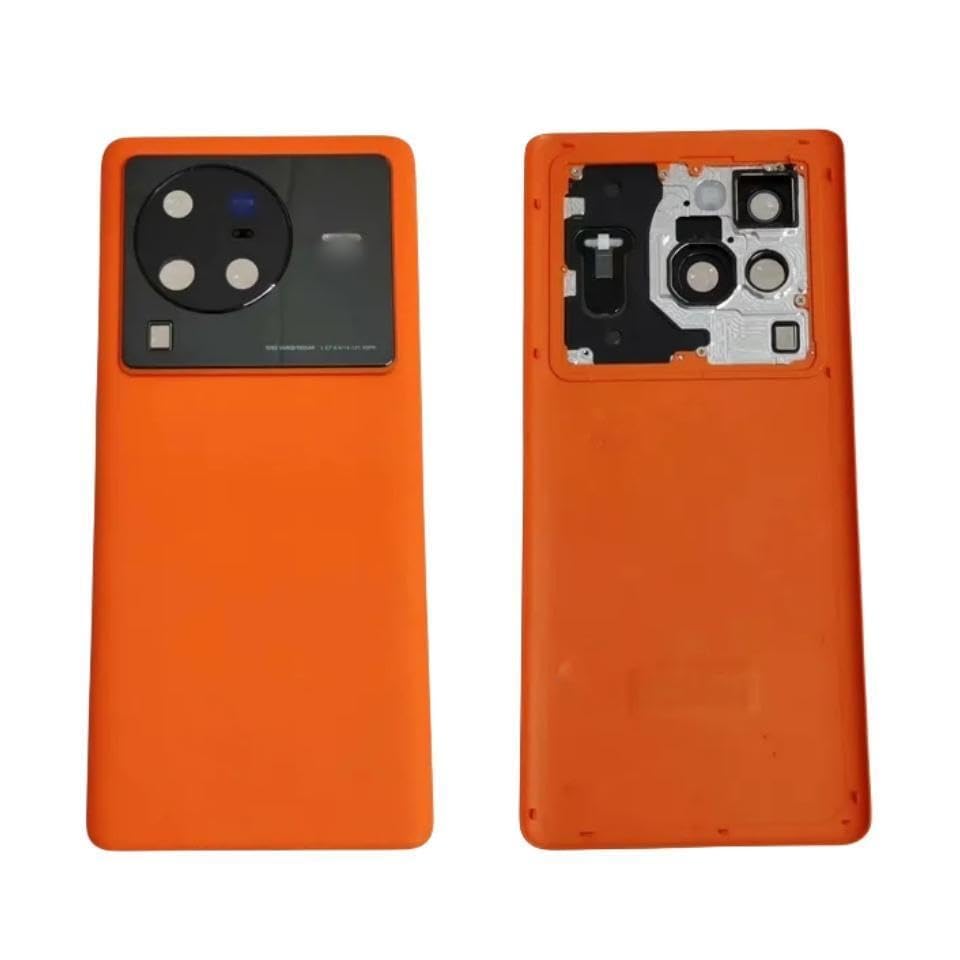 Carcasa trasera para vivo X80 Pro renueva el estilo de tu móvil naranja V2185A