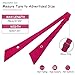 Mantieqingway Bow Ties for Women School Uniform Adjustable Criss-Cross Bow Tie Solid Color Pre Tied Bowtie for Girls
