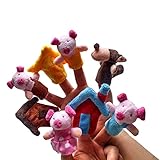 Usos - Las marionetas para dedos son perfectas como detalles de fiesta, rellenos para bolsas de fiesta y calcetines de Navidad, regalos de cumpleaños y recompensas de clase - contribuirán enormemente a contar cuentos para ir a dormir, y deleitarán a cualquier niño, haciéndose un hueco su corazón. ¡A los niños les encantan!
