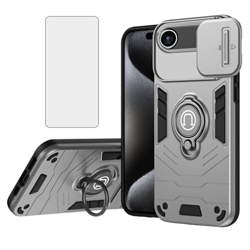 Coque iPhone 17 Air magnétique antichoc avec protection écran verre