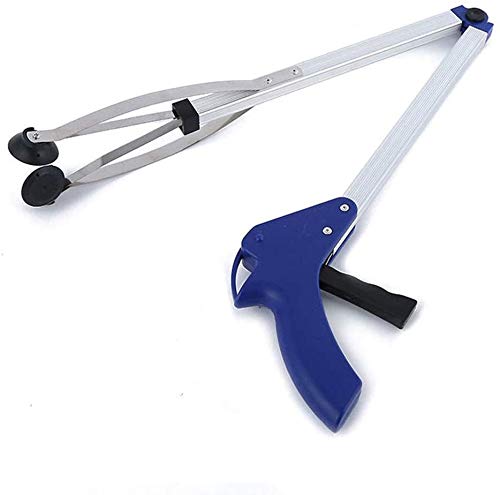 Foldable Pick Up Gripper Grabber Reacher Kitchen Litter Picker Help Hand Tool(83cm)