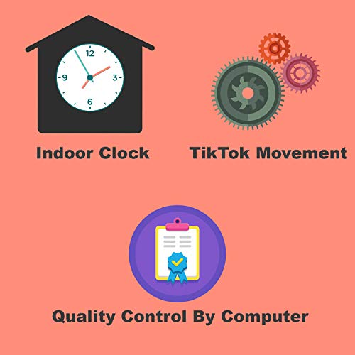 Image of Ajanta Plastic Round Wall Clock (26 cm, Blue)
