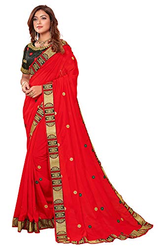 Sari en soie avec chemisier tenue indienne ajustable taille unique