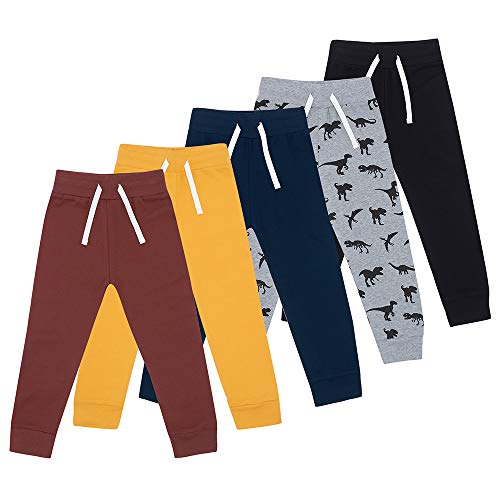 Pantalon de jogging bébé en coton lot de 3 ou 5 Lovjoy pour enfant de 1 à 4 ans
