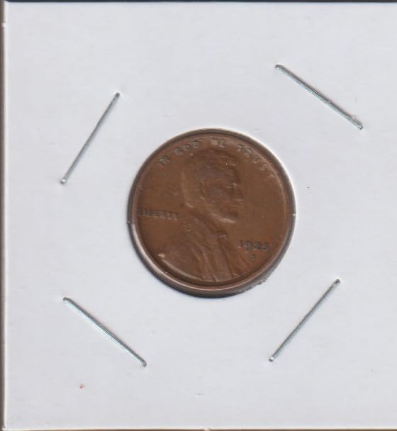 1925 S Lincoln Wheat Penny
