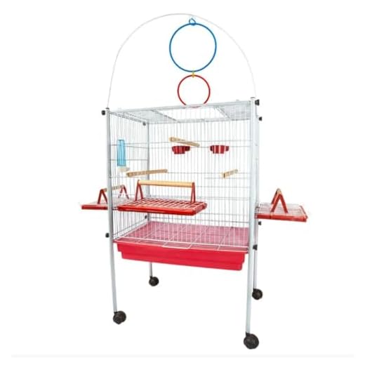 JEL PLAST VIVEIRO PARA CALOPSITA TRIPLEX - VERMELHO,GRANDE