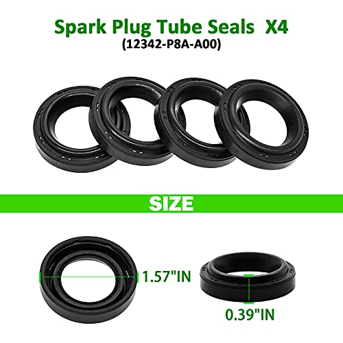 image for Engine Dancer Engine Valve Cover Gasket Set 12341-PLC-000 Compatible w