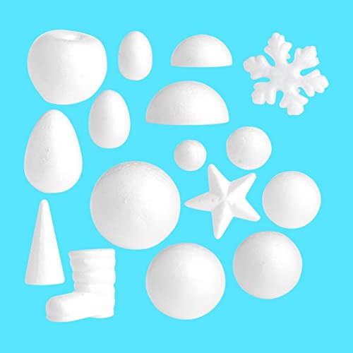 Abaodam 10 Pieces Floral Jewelry goblincore Room Decor Black Trim Balls Half White Shapes Craft Foam Balls Craft Supplies Decorations Decorate polystyrene Board - Image 3