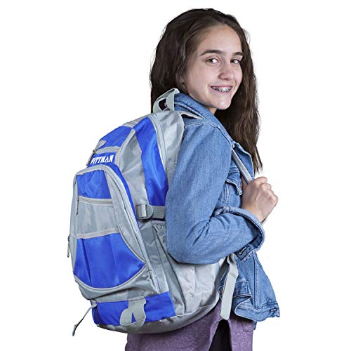 Pittman Outdoors Bomba de ar portátil alimentada por bateria com mochila de viagem divertida