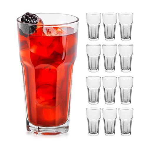 Libbey Gibraltar Tumbler Glasses, Set of 12