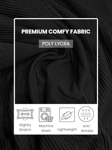 Image of GRECIILOOKS Women's High Waist Tailored Shorts | Ribbed Poly Lycra Blend Summer Shorts with Pockets & Button Closure | Elegant Folded Hem Casual Wear for College, Brunch & Daily Outings
