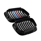 ♥VORTEILE: Die Frontgrillabdeckung des Autos hat eine gute Lüftungsleistung, Hitzebeständigkeit und Schlagfestigkeit, kann äußeren Witterung standhalten und verhindern, dass Schmutz in den Autoinnenraum gelangt.