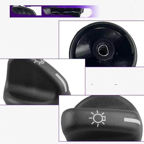 Perilla de interruptor de faros para Mercury Mountaineer 1997-2001 F2DZ11666A 5