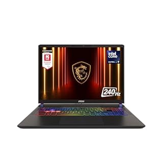 MSI Vector 16 HX AI 16” 240Hz QHD+ Gaming Laptop: Intel Core Ultra 9-275HX, NVIDIA Geforce RTX 5070Ti, 16GB DDR5, 1TB NVMe SSD, Thunderbolt 5, Wi-Fi 7, Win 11 Home: Cosmo Gray A2XWHG-211US