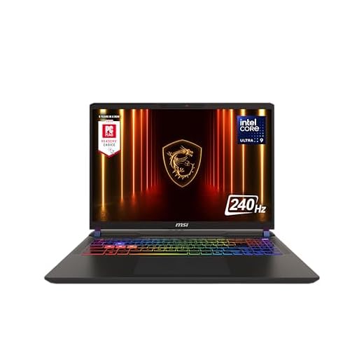 MSI Vector 16 HX AI 16” 240Hz QHD+ Gaming Laptop: Intel Core Ultra 9-275HX, NVIDIA Geforce RTX 5070Ti, 16GB DDR5, 1TB NVMe SSD, Thunderbolt 5, Wi-Fi 7, Win 11 Home: Cosmo Gray A2XWHG-211US