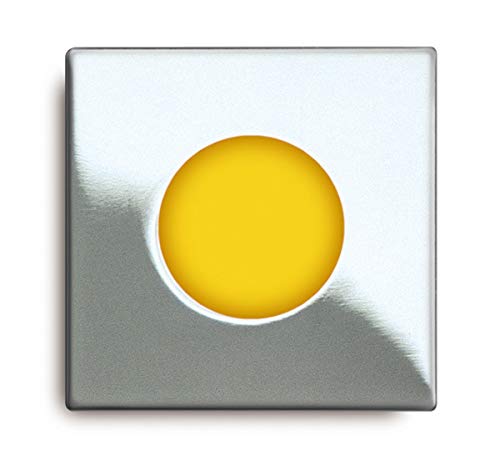 Balizas LYRA C/A balisage couloir et escalier design chrome et diffuseur opale 230V