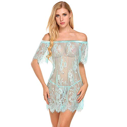 Vêtements de nuit sexy pour une soirée romantique en lingerie babydoll fine