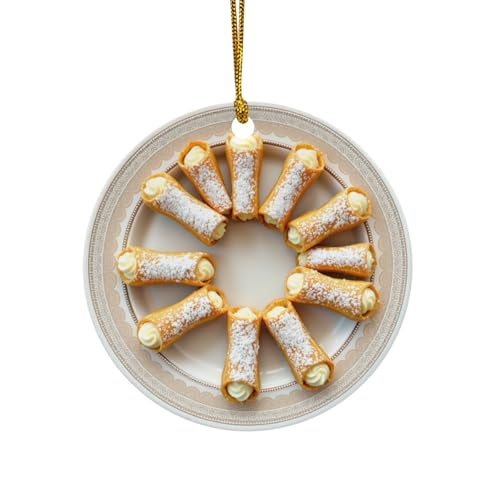 Cannolis Italian Cream Filled Pastries Cannoli Italy Dessert Lovers Double