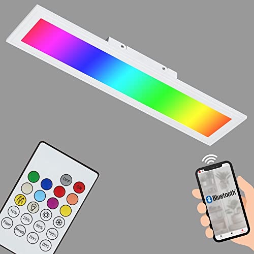 Plafonnier LED encastrable pour changer d'ambiance facilement avec télécommande