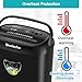 Home Office Paper Shredder,14-Sheet Cross Cut with 6.6-Gallon Basket, High Security Level P-4,3-Mode Design Shred Card/CD/Paper