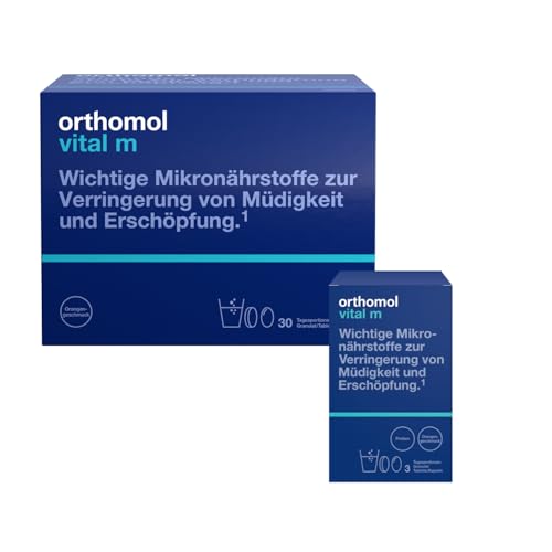 Orthomol Vital m für Männer - bei Müdigkeit - mit B-Vitaminen und...