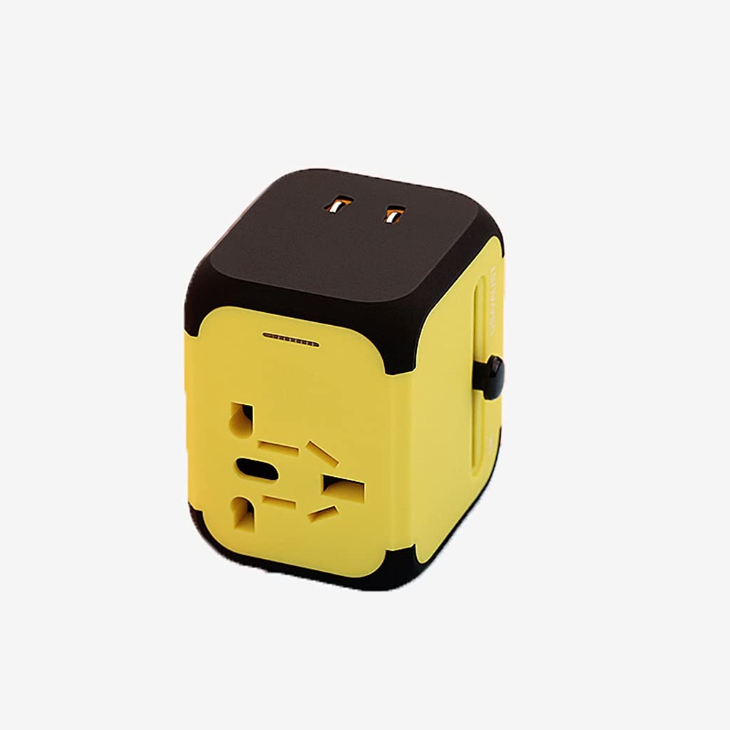 Enchufe Internacional Adaptador Viajes portátil Consigue International Socket Converter, Adaptador de Viaje Mundial, Adaptador de Viaje Universal Adaptador de Corriente