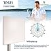 Tupavco TP511 WiFi Panel Antenna 2.4GHz (20dBi) Outdoor Directional (2400-2483 MHz) Wireless Network Signal (Pole Mast Mount) Weatherproof High-Gain Long Distance Range (N-Female Connector)
