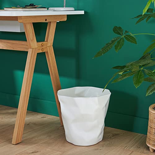 Poubelle blanche 16 litres HOOK pour tri et dechets de cuisine